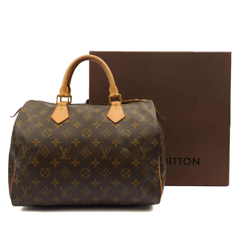 Picture of Louis Vuitton Top Handle Speedy 30 in Monogram, Canvas
