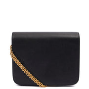 Picture of Mulberry Cross Body Clifton in Black, Calfskin Leather