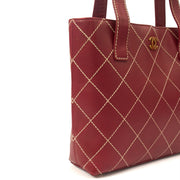 Picture of Chanel Tote Vintage Tote in Red, Calfskin Leather