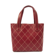 Picture of Chanel Tote Vintage Tote in Red, Calfskin Leather