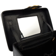 Picture of Chanel Top Handle Vanity Case in Black, Caviar Leather