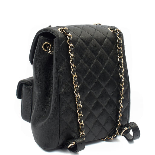 Picture of Chanel Backpack Duma Backpack in Black, Caviar Leather