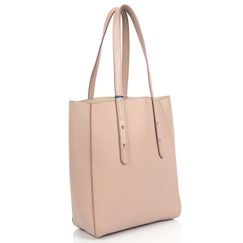 Picture of Aspinal of London Tote Essential Tote in Grey, Leather