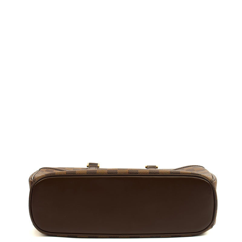 Picture of Louis Vuitton Top Handle Saria in Damier Ebene, Canvas