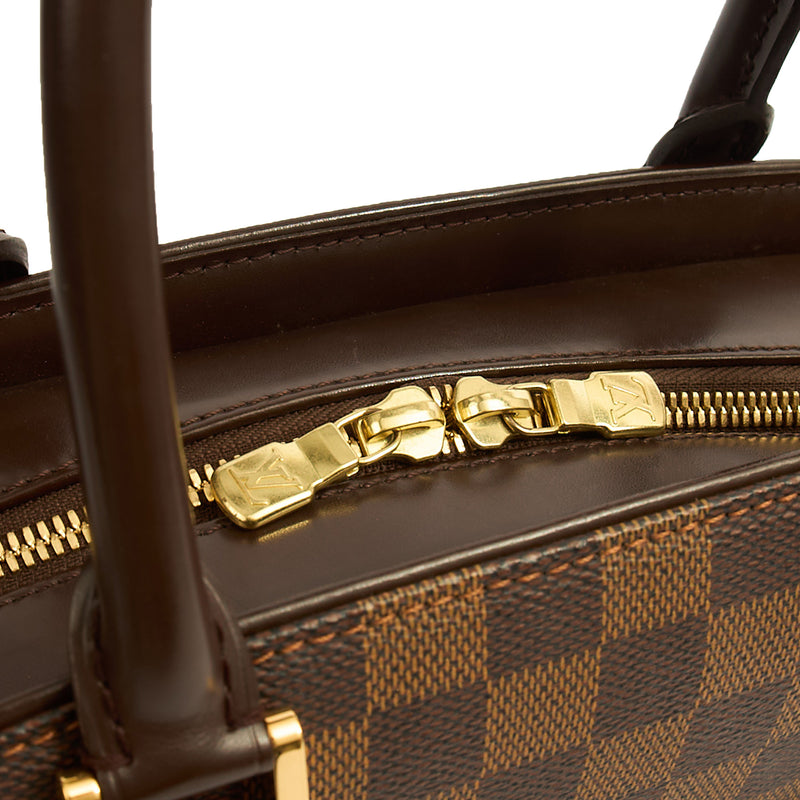 Picture of Louis Vuitton Top Handle Saria in Damier Ebene, Canvas