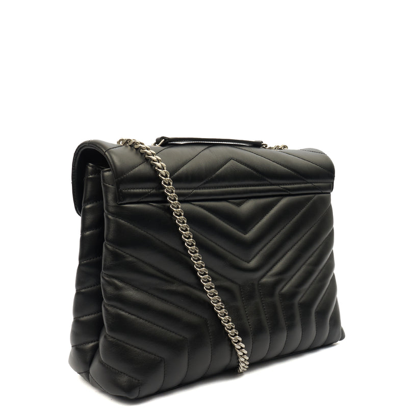 Picture of Saint Laurent Shoulder Bag Lou Lou - Medium in Black, Leather