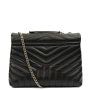 Picture of Saint Laurent Shoulder Bag Lou Lou - Medium in Black, Leather