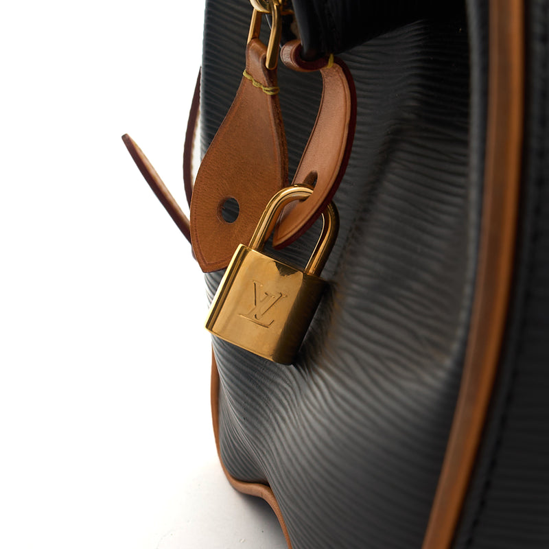 Picture of Louis Vuitton Top Handle Doc bag in Black, Epi Leather