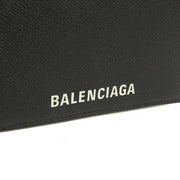 Picture of Balenciaga Cross Body Gossip Wallet On Chain in Black, Veau (Calfskin)