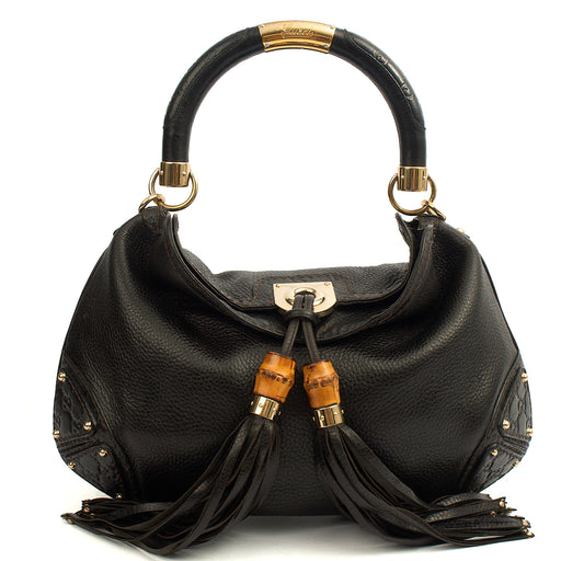 Picture of Gucci Top Handle Indy -Medium in Black, Leather