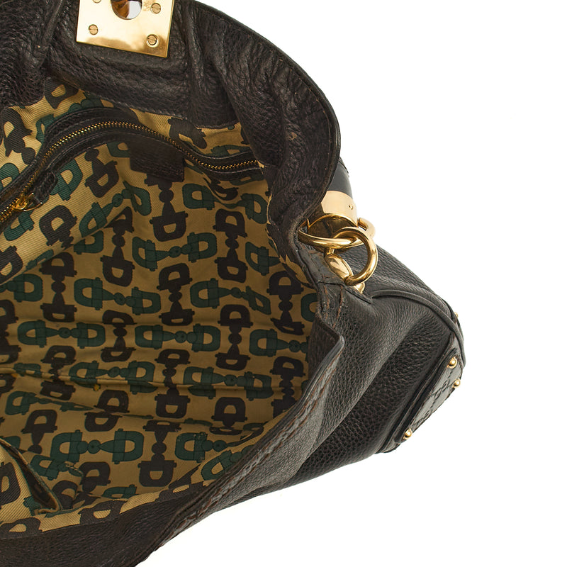 Picture of Gucci Top Handle Indy -Medium in Black, Leather