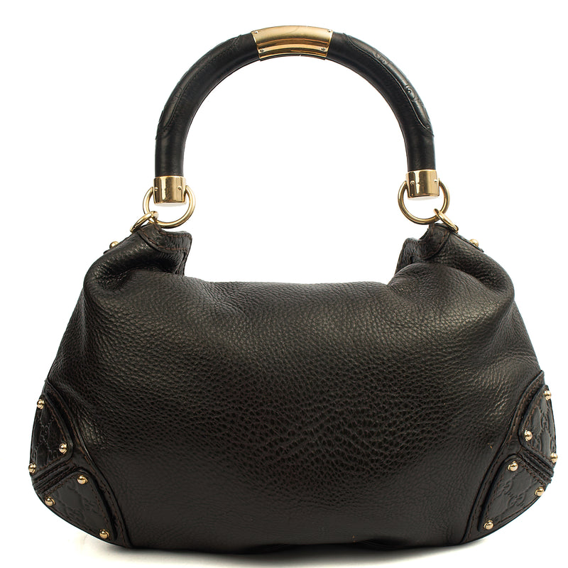 Picture of Gucci Top Handle Indy -Medium in Black, Leather