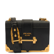 Picture of Prada Mini Bag Cahier Small in Black, Leather