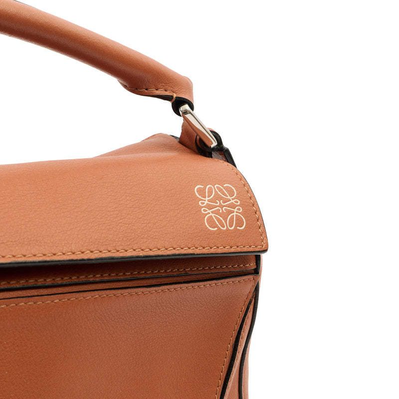 Picture of Loewe Cross Body Puzzle - Medium in Brown, Leather