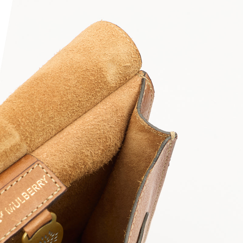 Picture of Mulberry Cross Body Antony in Oak, Leather