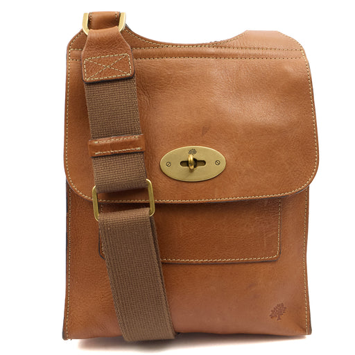 Picture of Mulberry Cross Body Antony in Oak, Leather