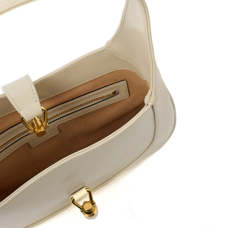 Picture of Gucci Shoulder Bag Jackie 1961 in White, Leather
