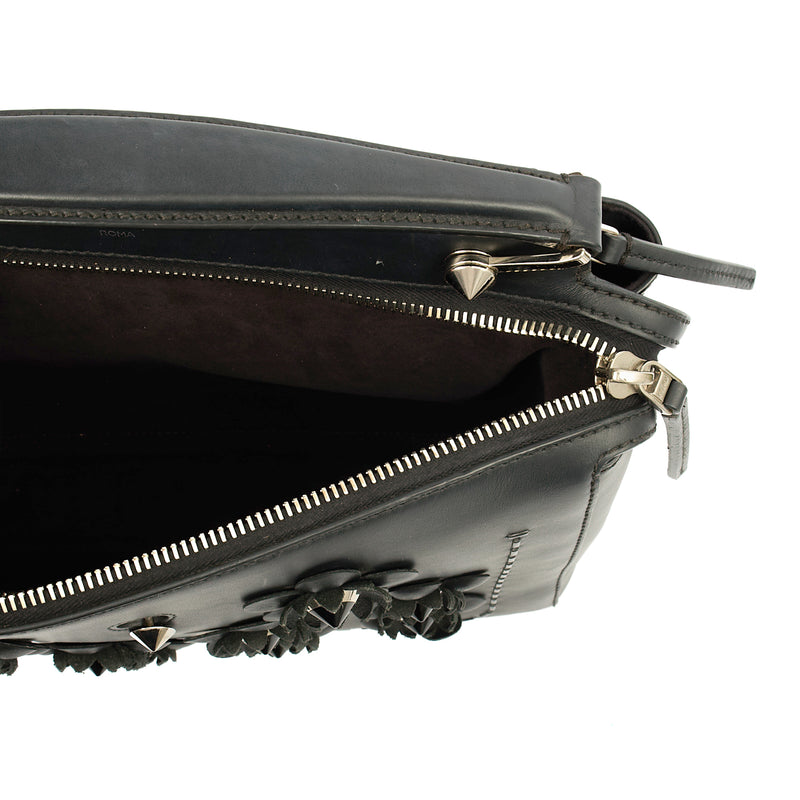 Picture of Fendi Tote Dot Com in Black, Leather
