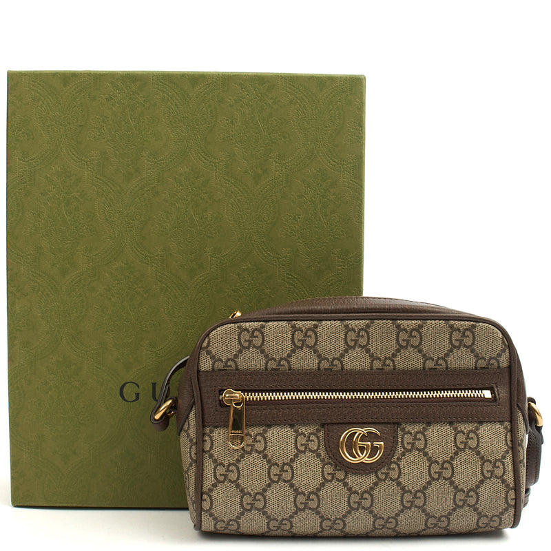 Picture of Gucci Cross Body Ophidia Camera Bag in GG Supreme, Leather