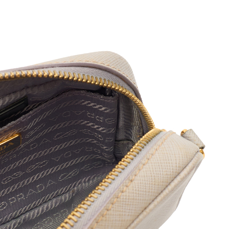 Picture of Prada Cross Body Crossbody in Purple, Saffiano Leather
