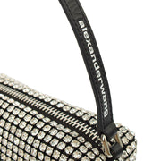 Picture of Alexander Wang Shoulder Bag Heiress Pouch in Metallic, Fabric