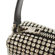 Picture of Alexander Wang Shoulder Bag Heiress Pouch in Metallic, Fabric