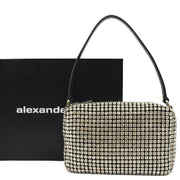 Picture of Alexander Wang Shoulder Bag Heiress Pouch in Metallic, Fabric