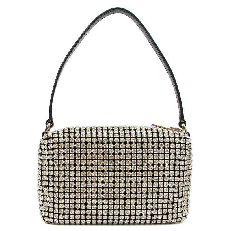 Picture of Alexander Wang Shoulder Bag Heiress Pouch in Metallic, Fabric