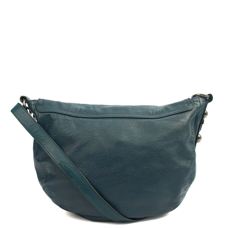 Picture of Mulberry Satchel Daria Satchel in Blue, Leather