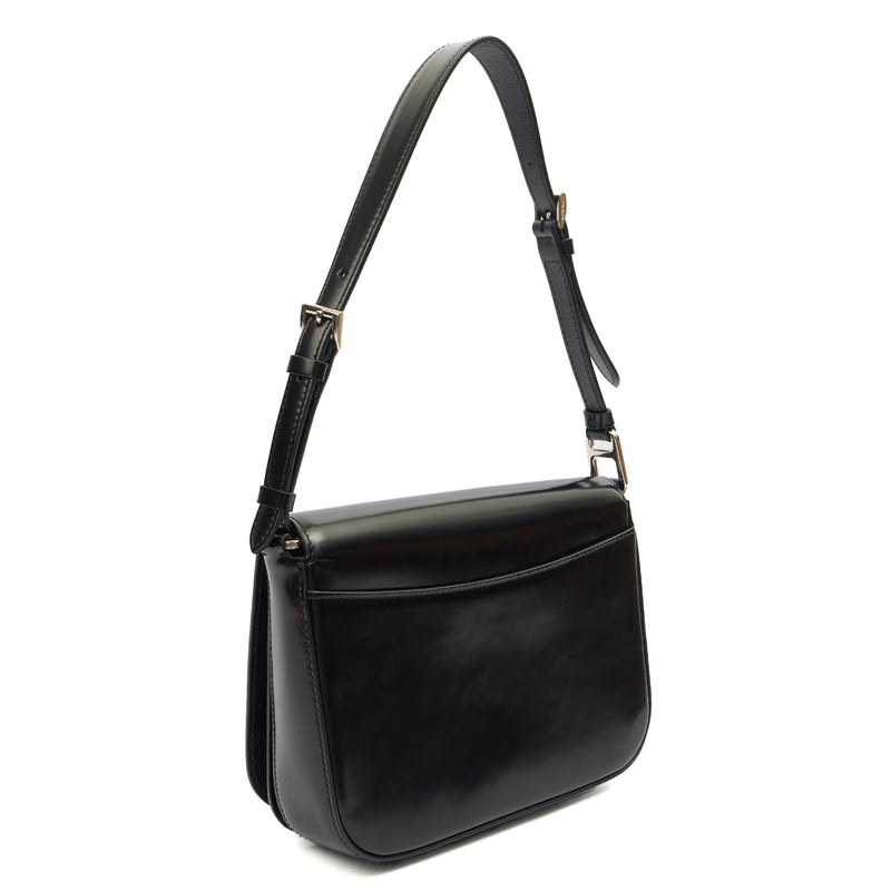 Picture of Prada Shoulder Bag Shoulder Bag in Black, Patent Leather