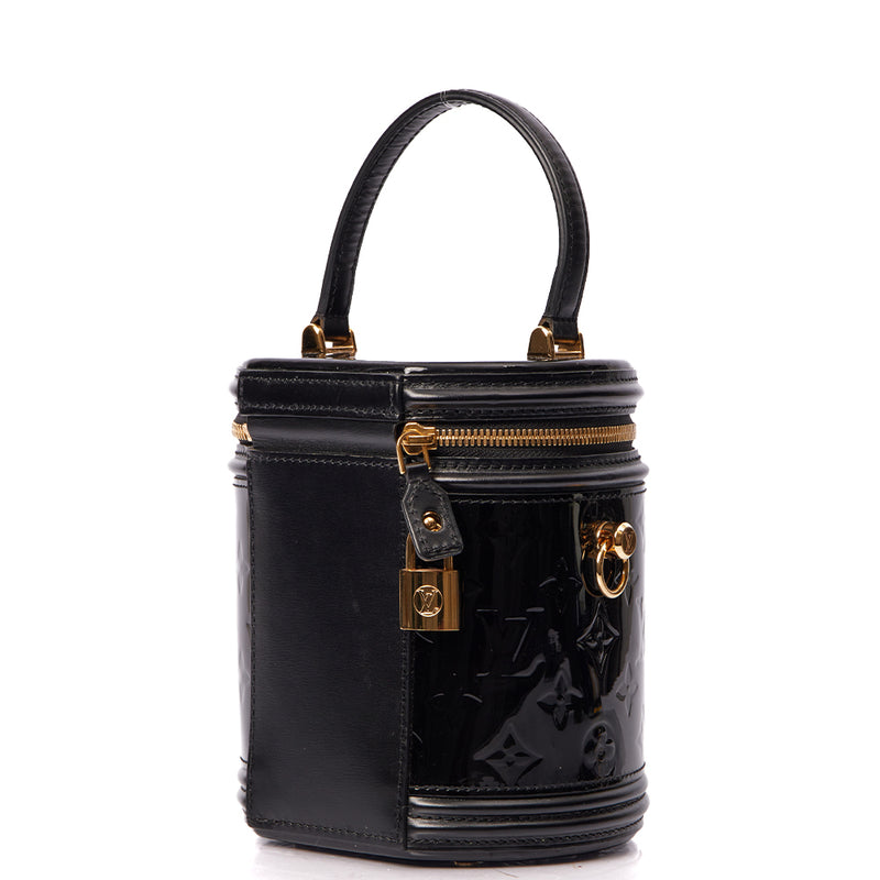 Picture of Louis Vuitton Cross Body Cannes in Black, Vernis