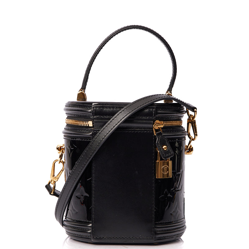 Picture of Louis Vuitton Cross Body Cannes in Black, Vernis