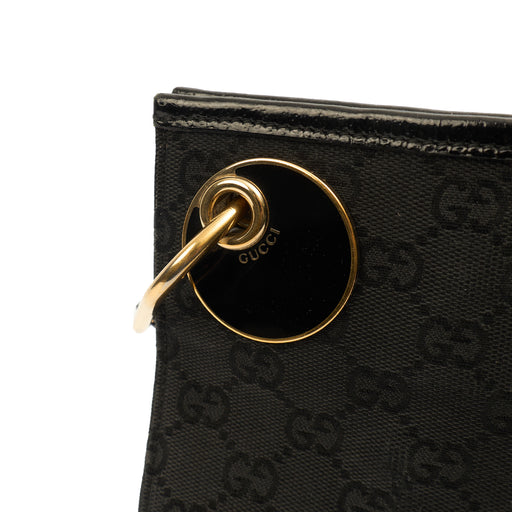 Picture of Gucci Cross Body Vintage Shoulder Bag in Black, GG Canvas