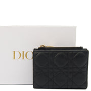 Picture of Christian Dior Purse Lady Dior Wallet in Black, Leather