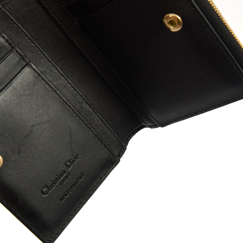 Picture of Christian Dior Purse Lady Dior Wallet in Black, Leather