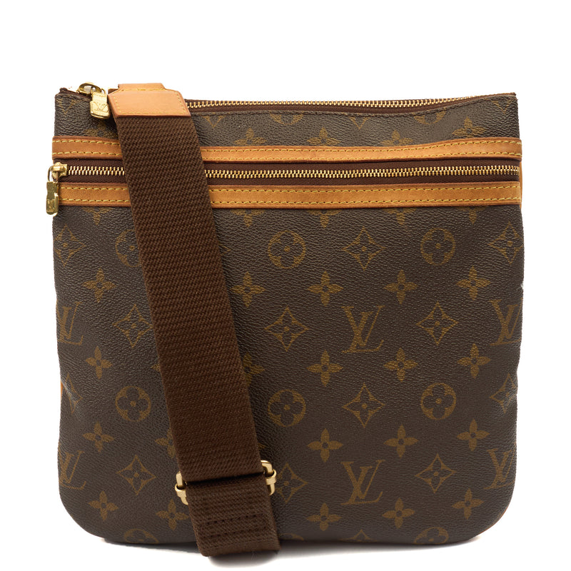 Picture of Louis Vuitton Cross Body Bosphore Messenger  in Monogram, Leather