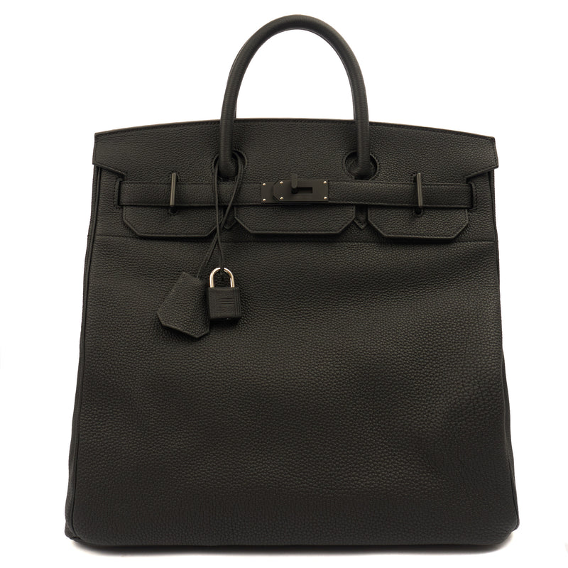 Picture of Hermes Tote Hac 40 in Black, Togo Leather