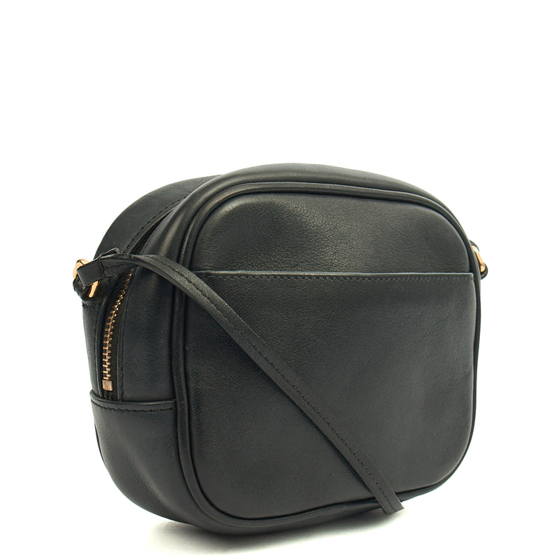 Picture of Saint Laurent Cross Body Lou - Mini in Black, Calfskin Leather