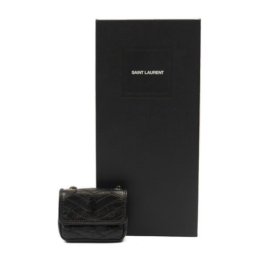 Picture of Saint Laurent Mini Bag Niki- Baby in Black, Leather