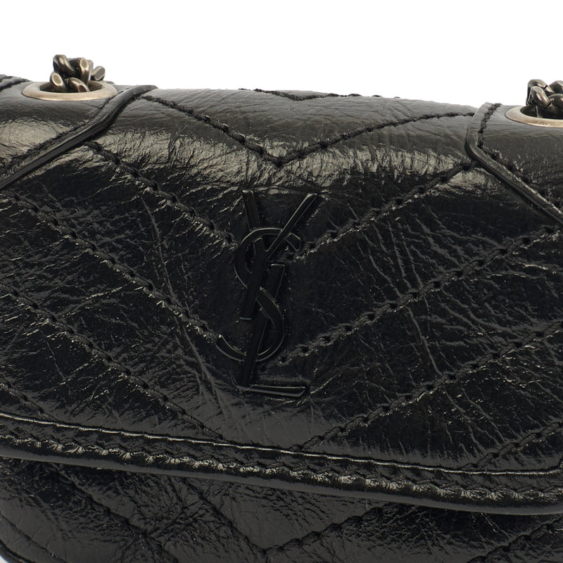 Picture of Saint Laurent Mini Bag Niki- Baby in Black, Leather
