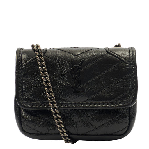 Picture of Saint Laurent Mini Bag Niki- Baby in Black, Leather
