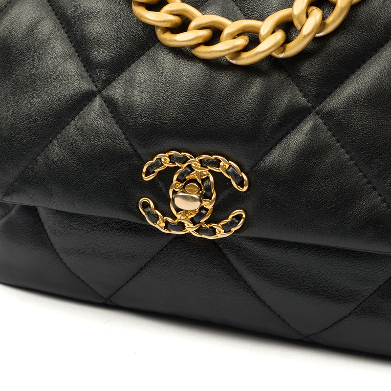 Picture of Chanel Shoulder Bag Chanel 19 in Black, Calfskin Leather