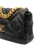 Picture of Chanel Shoulder Bag Chanel 19 in Black, Calfskin Leather
