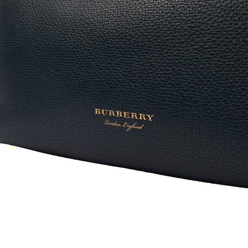 Picture of Burberry Cross Body Camberley Tote - Medium in Navy, Leather