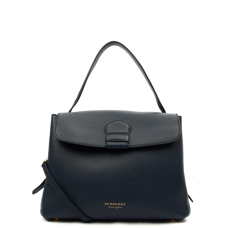 Picture of Burberry Cross Body Camberley Tote - Medium in Navy, Leather