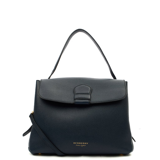 Picture of Burberry Cross Body Camberley Tote - Medium in Navy, Leather