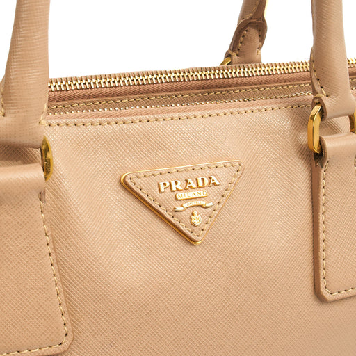 Picture of Prada Tote Galleria - Medium Double Zip Tote in Pink, Saffiano Leather