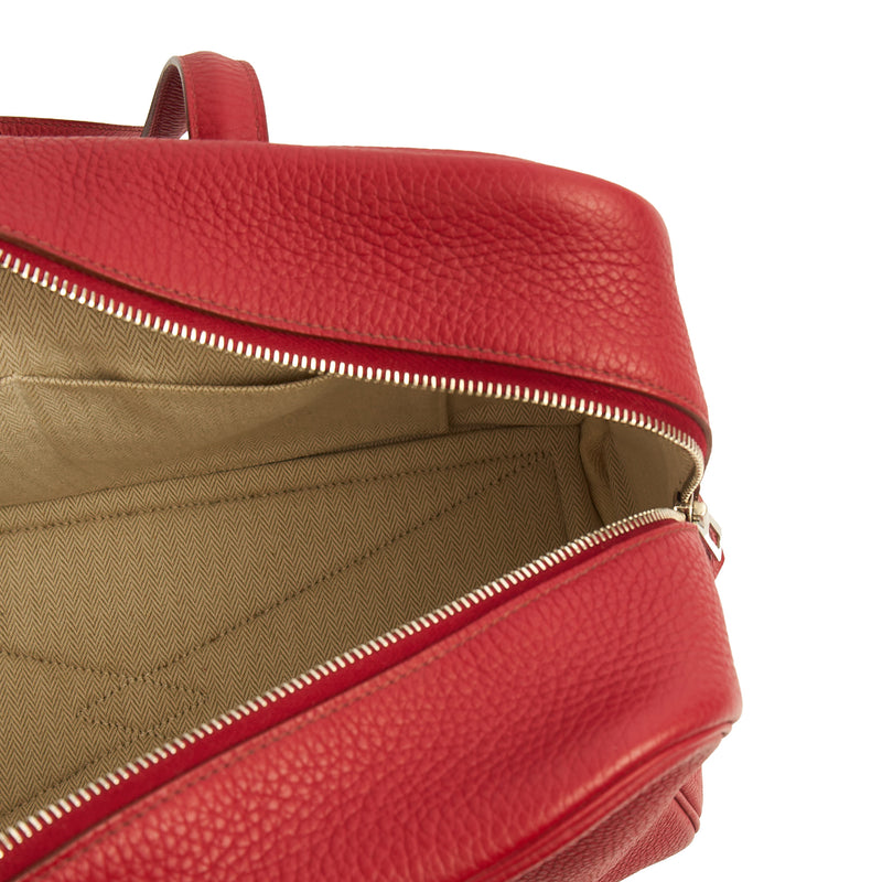 Picture of Hermes Tote Victoria 35 in Rouge Vif, Togo Leather