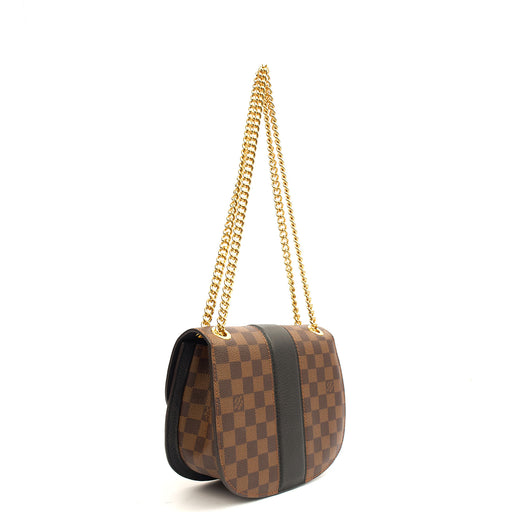 Picture of Louis Vuitton Cross Body Wight in Damier Ebene, Canvas