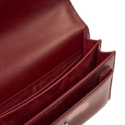 Picture of Saint Laurent Shoulder Bag Sunset - Medium in Red, Calfskin Leather